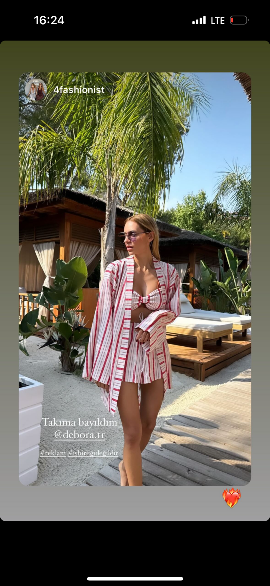 Bonita kimono set