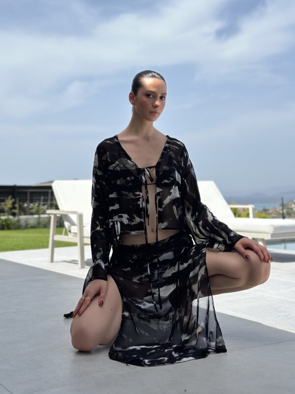 Cocoa Skirt Set - Görsel 2