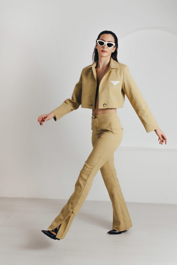 Orange Flower pant - Görsel 3