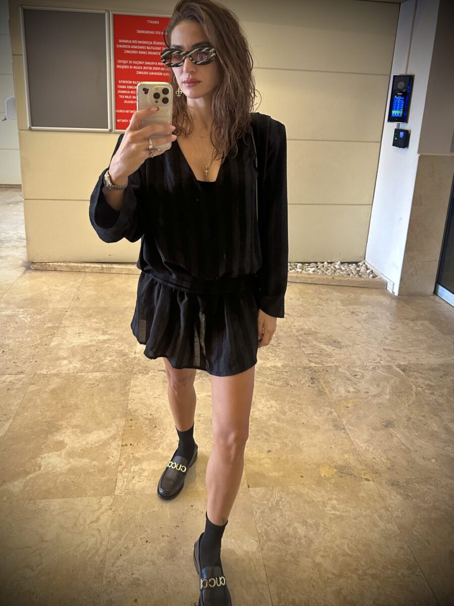 Black kali dress