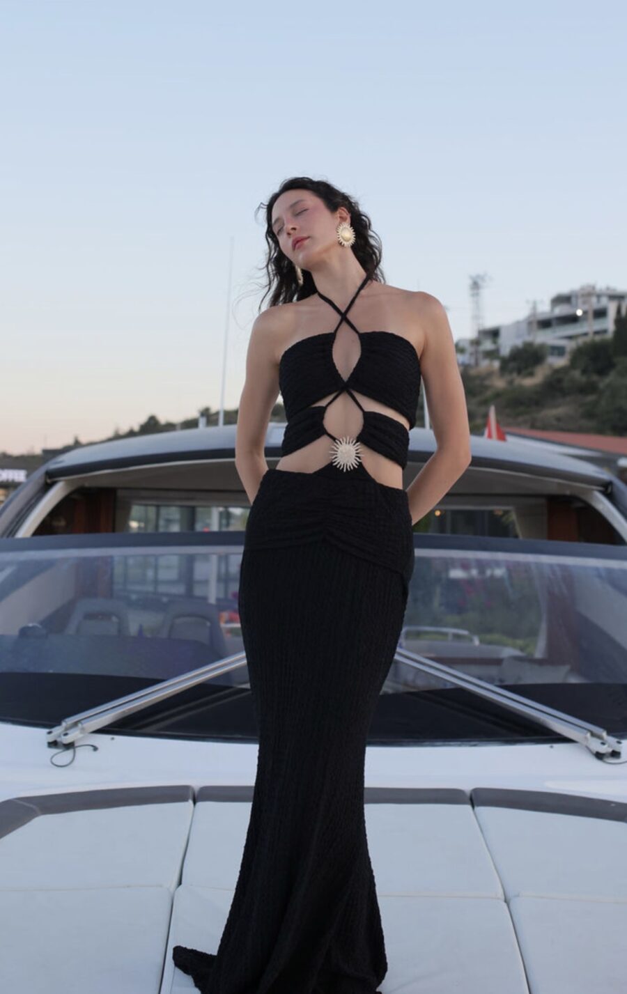 SOLE DRESS – BLACK