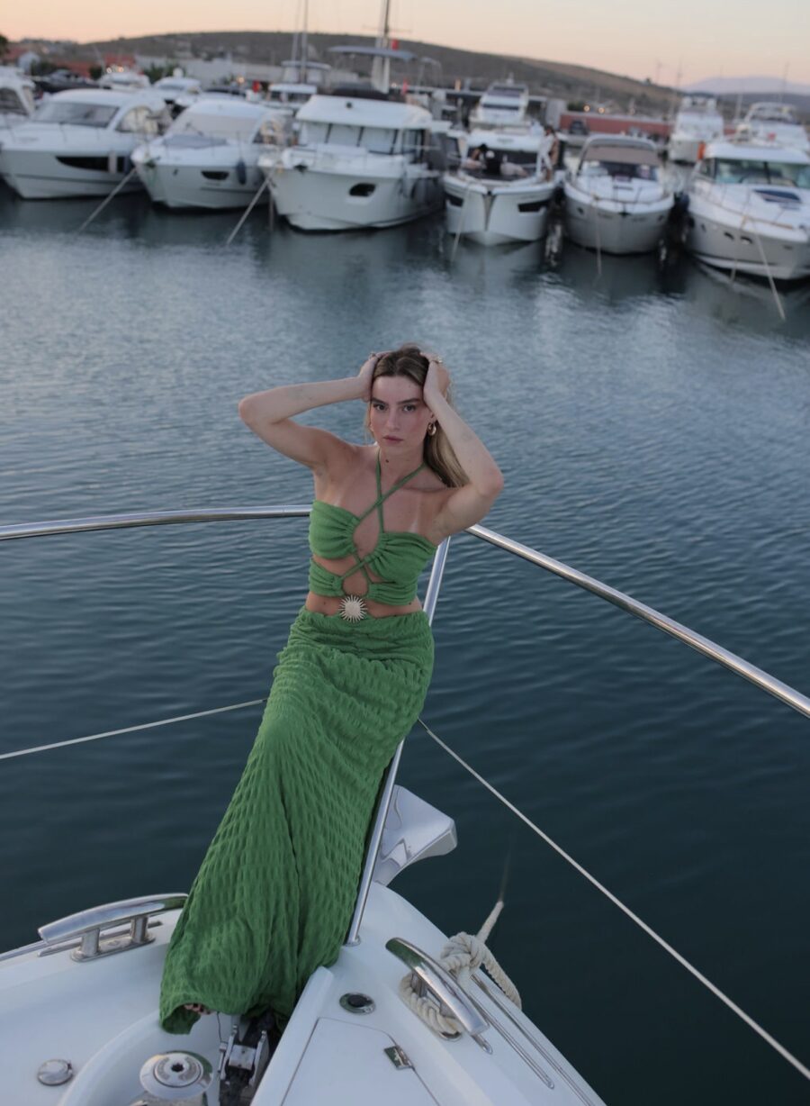 SOLE DRESS – GREEN