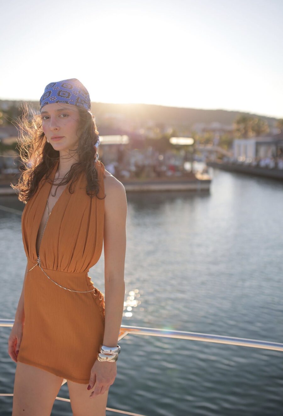 LUMI DRESS – TERRACOTTA
